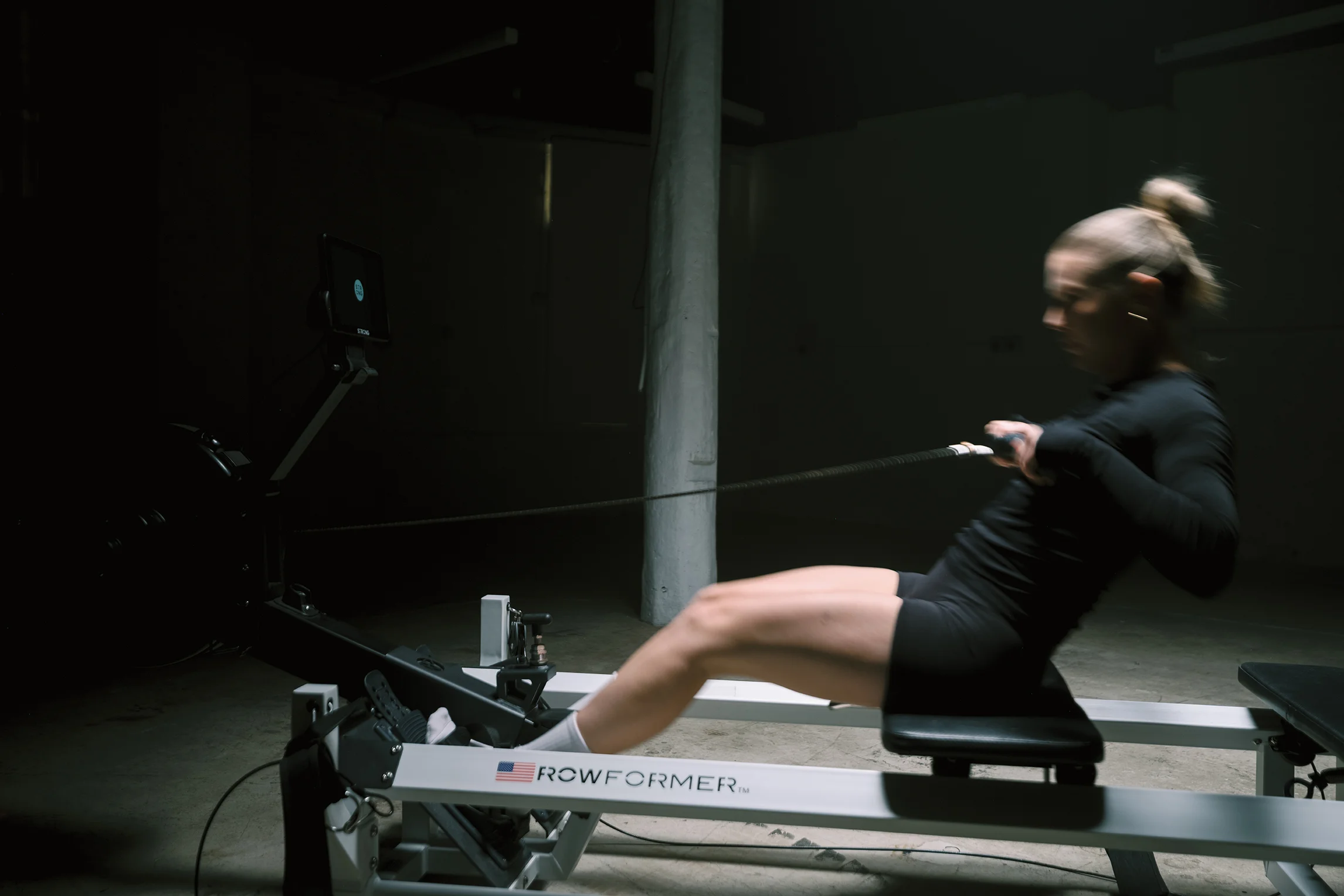 Rowformer class at STRONG Pilates